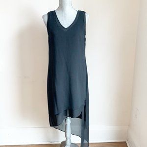 White House Black market hi low sleeveless cocktail dress